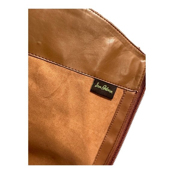 Sam Edelman NWOB Penny Whiskey Leather Riding Boot Size 6.5 Wide Calf - Picture 7 of 11